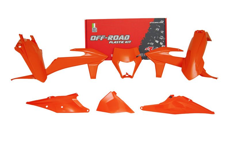 KTM EXC EXCF XC-W 2020-2023 plastic kit - Orange