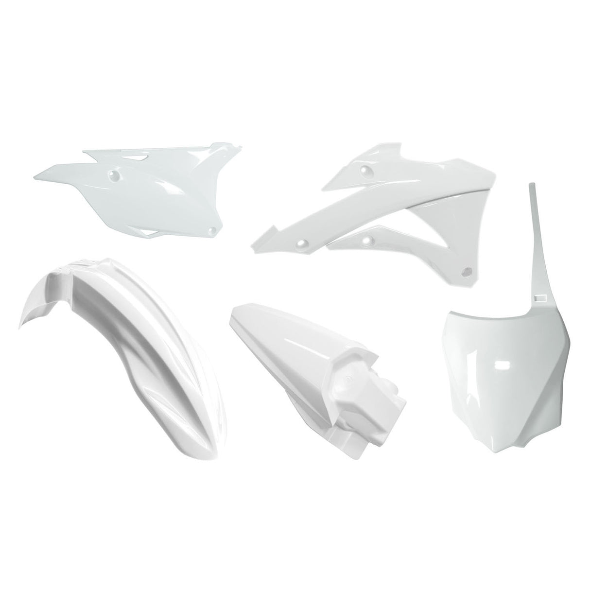 Kit plastiche Kawasaki KX 85 2014-2021 - Bianco
