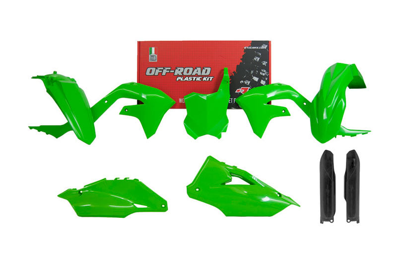 Kit plastiche Kawasaki KXF 250 2021-2024 / KXF 450 2019-2023 - con parasteli