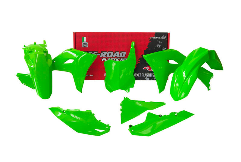 Kit plastiche Kawasaki KXF 450 2024 - Verde Fluo