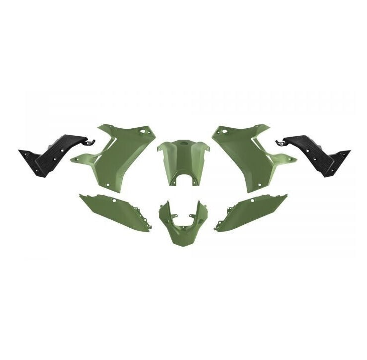 T7 Revolution Plastic Kit Yamaha Tenere 700 - Green Black