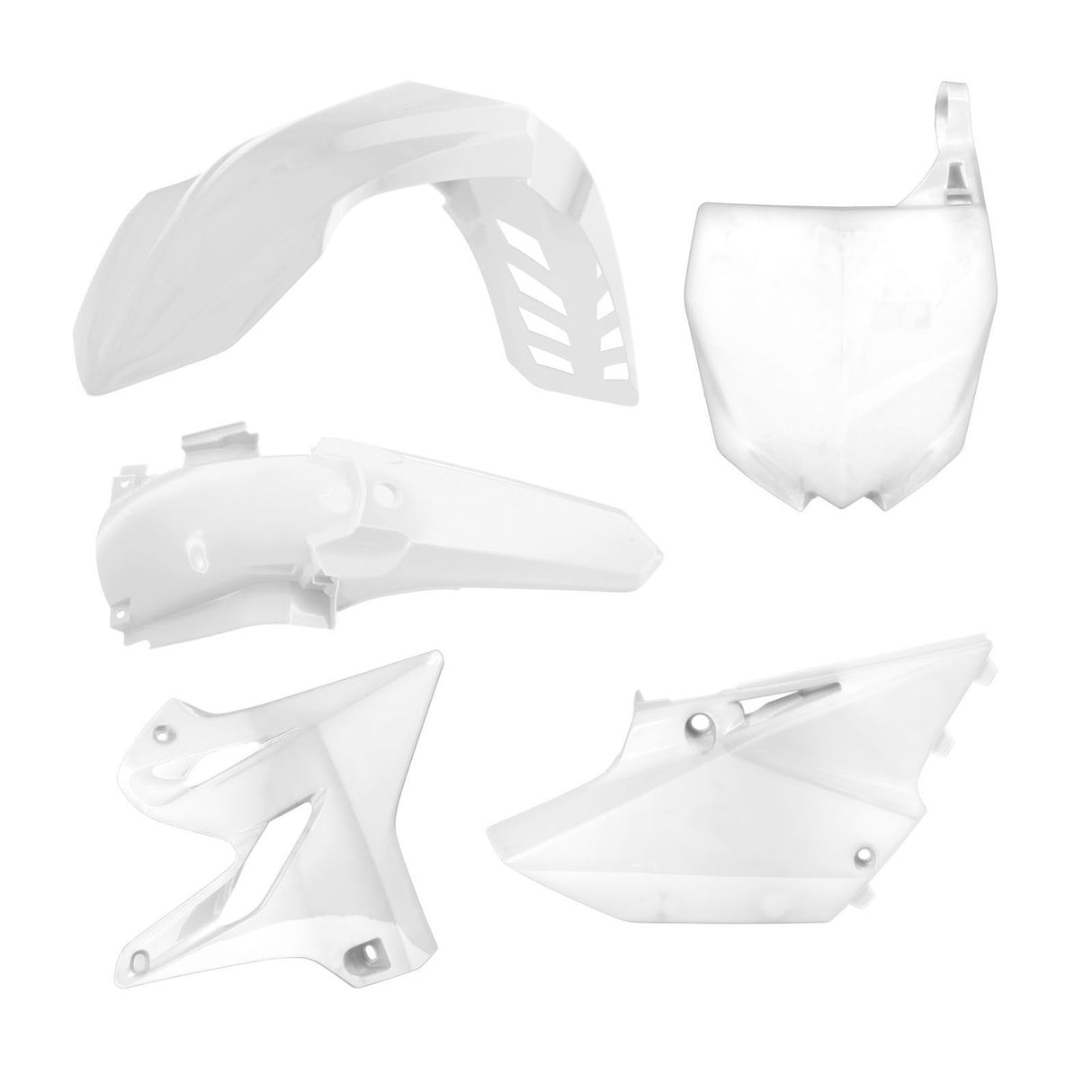 Plastic Kit Yamaha YZ 125-250 2015-2021 - White