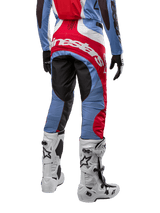 Pantaloni Alpinestars Techstar Ocuri - Light Blue Red