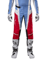 Pantaloni Alpinestars Techstar Ocuri - Light Blue Red