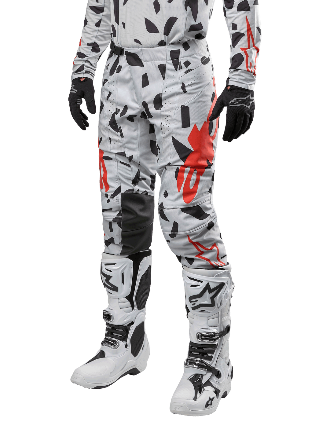 Pantaloni Alpinestars Techstar Rantera - Grigio Camo