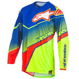 Alpinestars Techstar VENOM Jersey - Blue Yellow