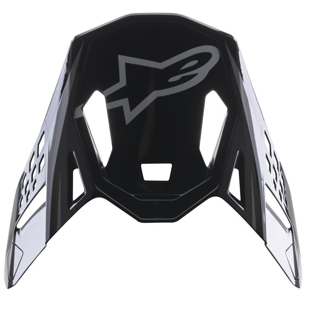 Alpinestars S-M10 CARBON META2 Helmet Visor - Black Grey