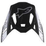 Alpinestars S-M10 CARBON META2 Helmet Visor - Black Grey