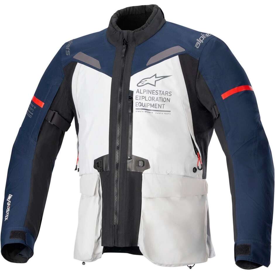 Alpinestars ST-7 2L Gore-Tex Motorcycle Jacket - Grey/Blue