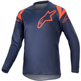 Maglia Alpinestars Racer Narin Ragazzo - Blu Arancio