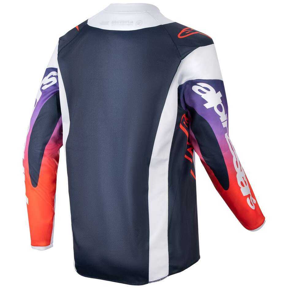 Maglia Alpinestars Racer Hoen Ragazzo - Grigio Arancione