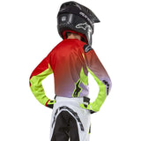 Alpinestars Racer Lucent Jersey for Boys - White, Red, Yellow