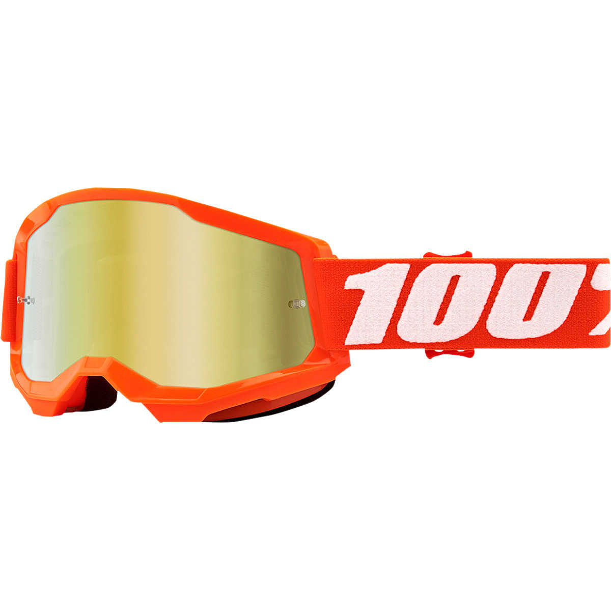 100% STRATA 2 Mask - Orange Gold