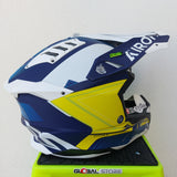 Casco Airoh Aviator 3 SABER - Blue Matt