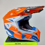 Casco Airoh Aviator 3 SPIN - Orange Fluo Matt