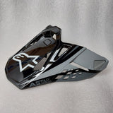 Alpinestars S-M10 CARBON META2 Helmet Visor - Black Grey