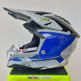 Casco Airoh Aviator 3 SABER - Blue Gloss