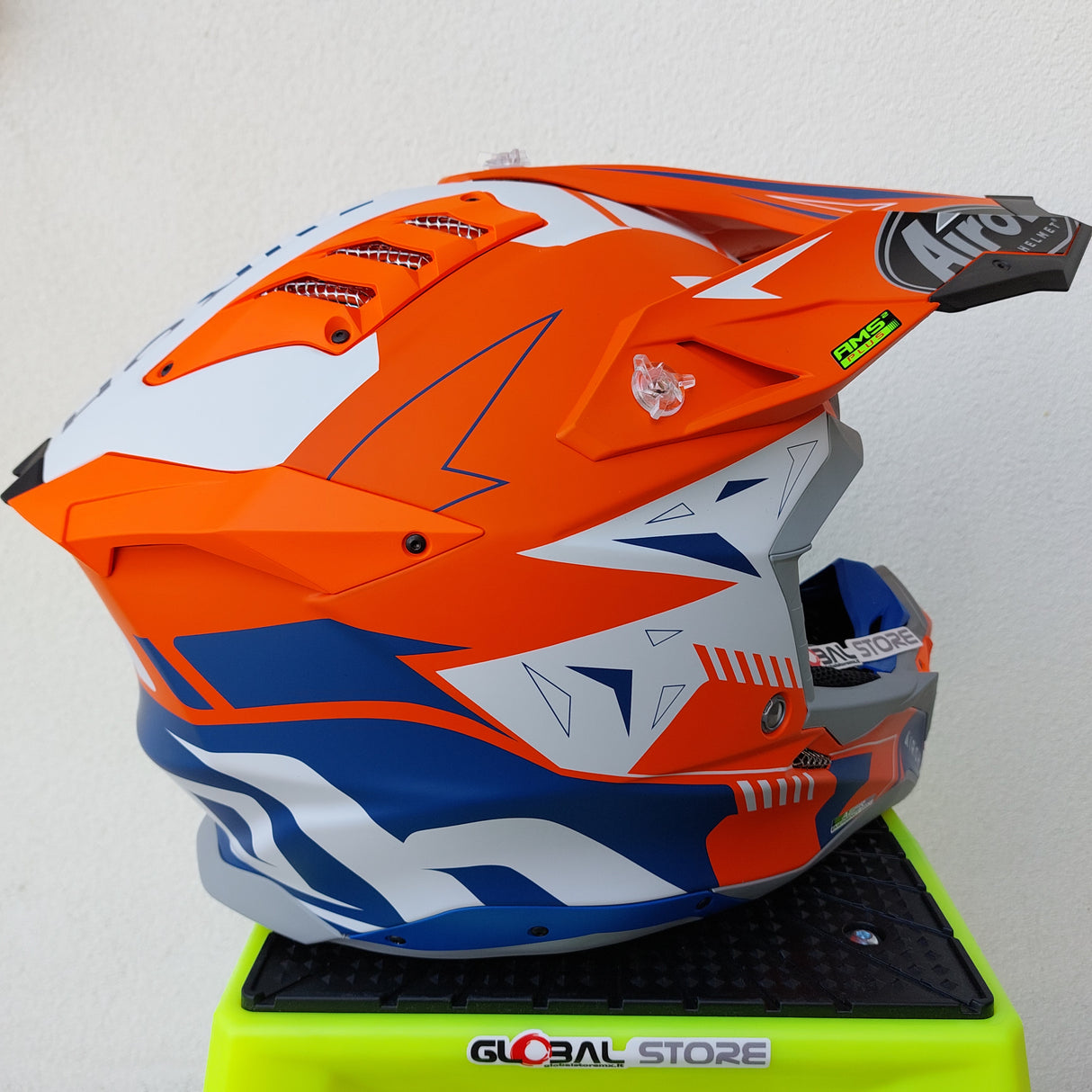 Casco Airoh Aviator 3 SPIN - Orange Fluo Matt