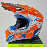 Casco Airoh Aviator 3 SPIN - Orange Fluo Matt