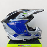 Casco Airoh Aviator 3 SABER - Blue Gloss