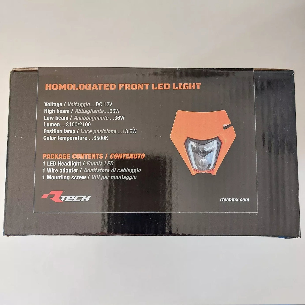 KTM Approved LED Headlight