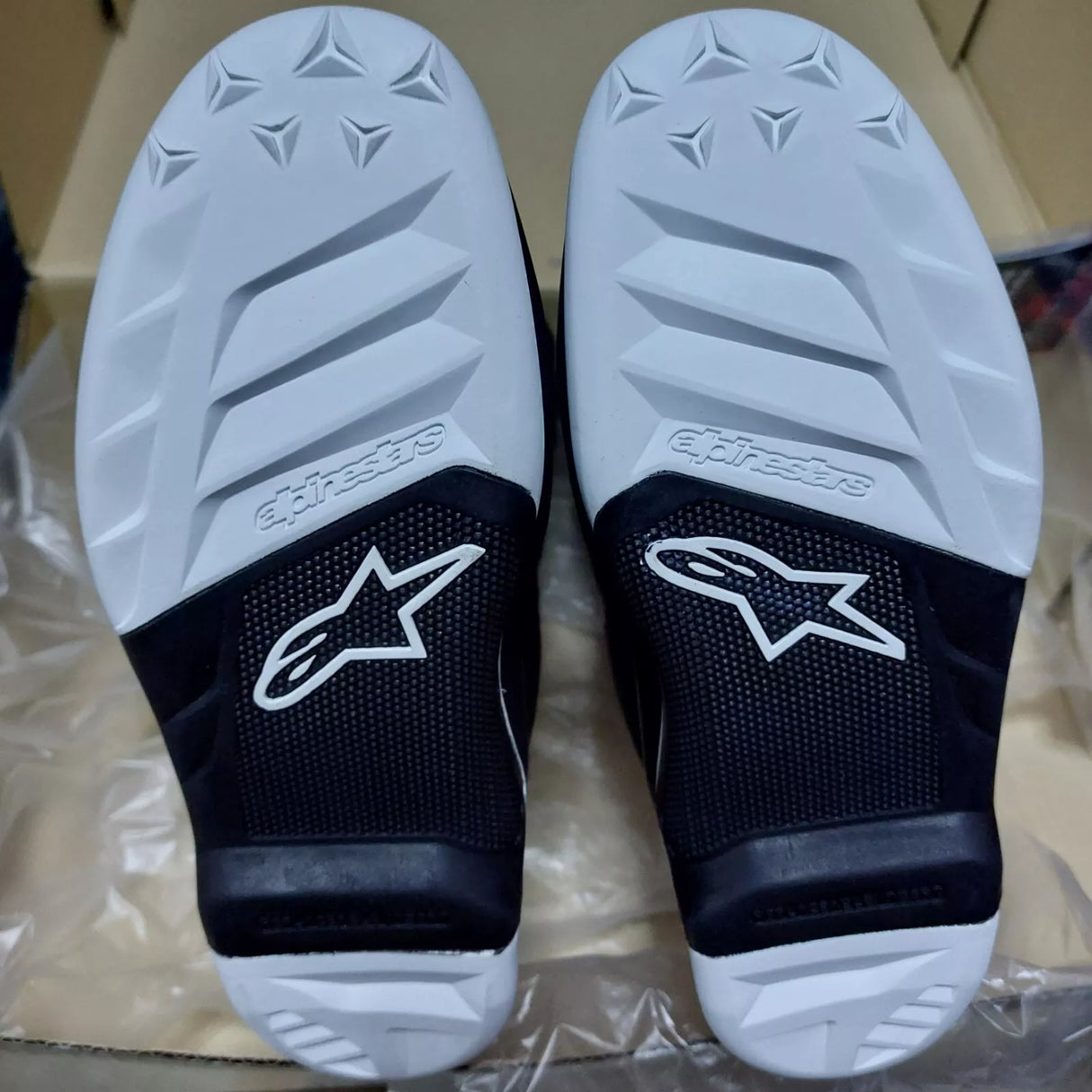 Stivali Alpinestars Tech 7 - Black White