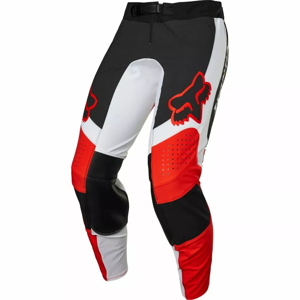 Pantaloni FOX Flexair Honda - Rosso Nero Bianco