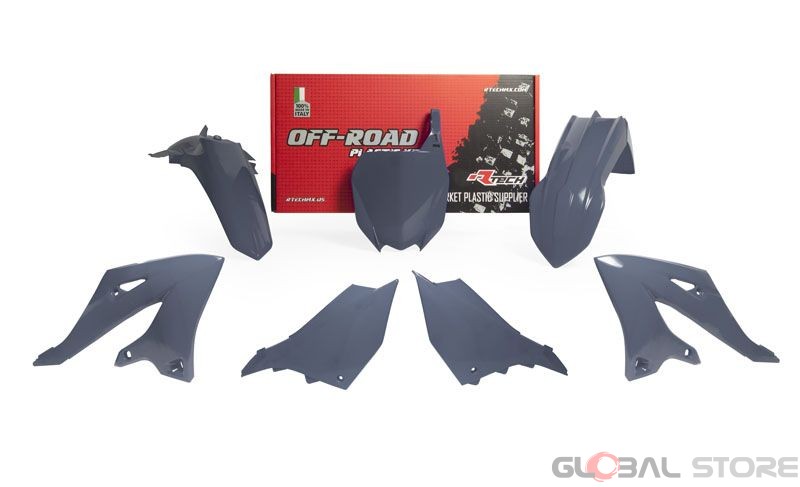 Kit Plastiche Yamaha YZ 125-250 2022-2023 Grigio