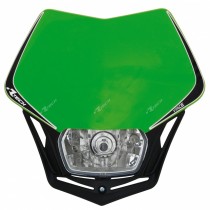 Mascherina Faro Anteriore Rtech V-Face Verde Kawasaki