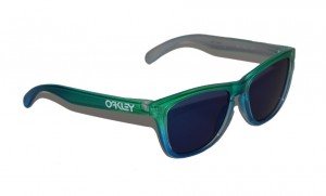 Occhiali Oakley Frogskins Marine Fade / Blue Iridium 24-237 Sunglasses