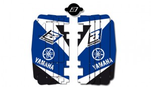 Kit Adesivi Feritoie Radiatore Yamaha YZF 450 10>13