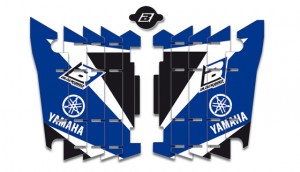 Kit Adesivi Feritoie Radiatore Yamaha YZF 250-450 14>16