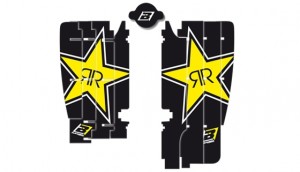 Kit Adesivi Feritoie Radiatore Replica Rockstar Suzuki RMZ 450 08>16