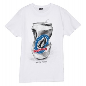 T-shirt Volcom Wasted Youth - Bianco