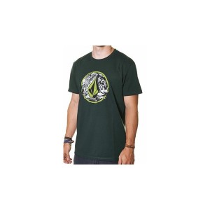 T-shirt Volcom Punk Circle - Verde