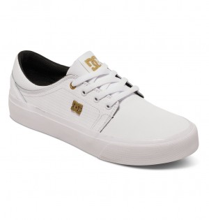 Scarpe Donna DC Shoes Trase LE - White Gold