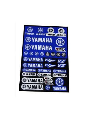 Foglio Adesivi Yamaha
