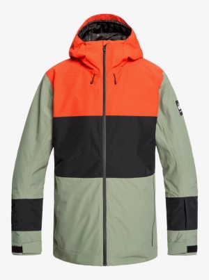 Giacca Snowboard Quiksilver Sycamore Agave Green
