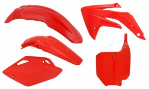 Kit Plastiche Honda CRF 150 2007=>2015 Rtech Plastics Kit Red Color
