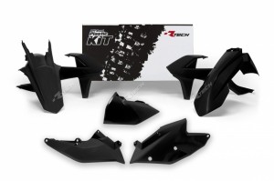 Kit Plastiche KTM EXC-EXCF-XC/W 250=>500 2017 / XC/W 125-150 2017 Nero