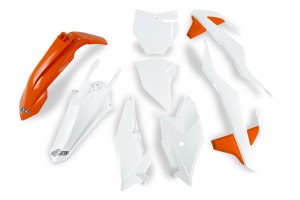 Kit Plastiche KTM SX 85 2018>2022 Bianco Arancio