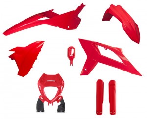 Kit Plastiche Completo Beta RR 125-200-250-300-350-390-430-480 2020>2022 - Rosso
